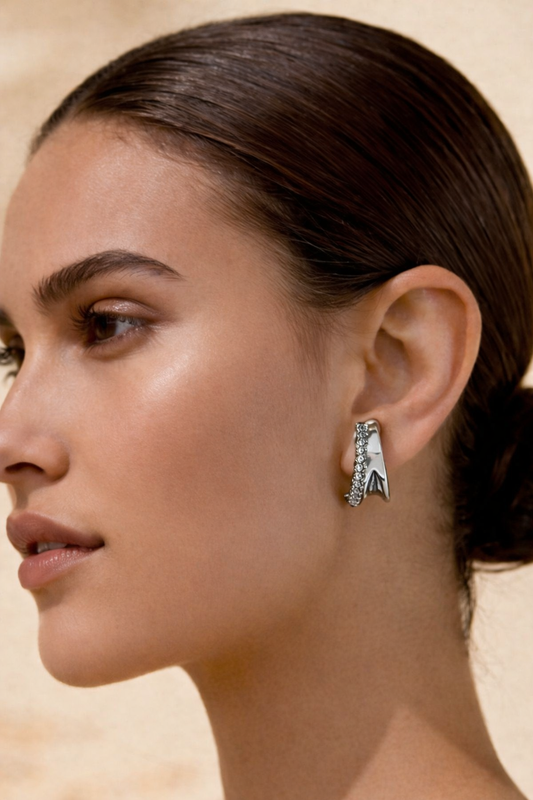 Sparkle Hoop Earrings