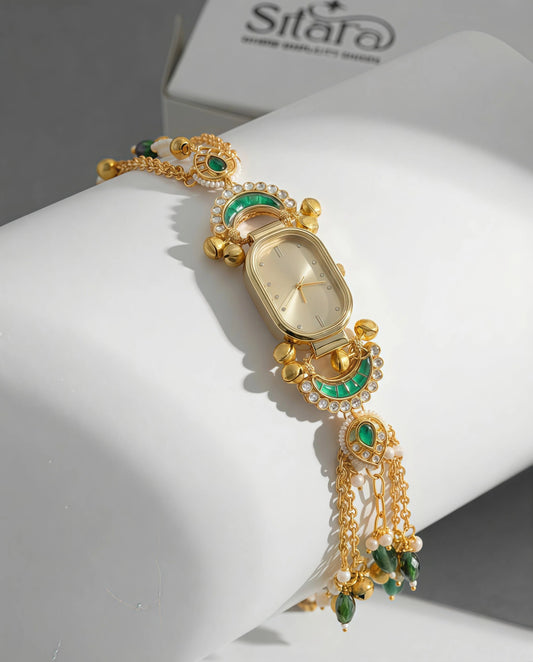 Emerald Crescent  Watch